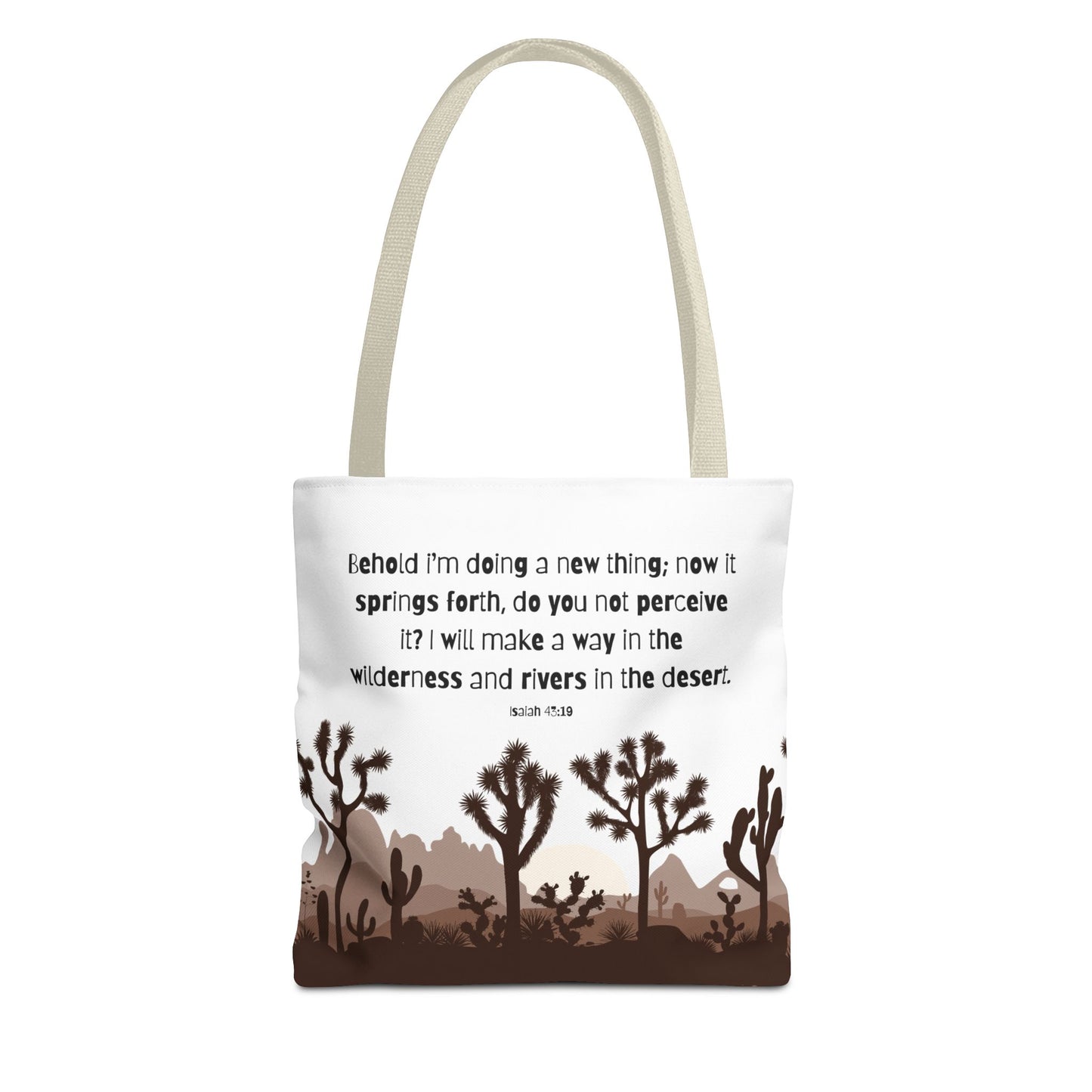 Rivers in the Desert Tote Bag
