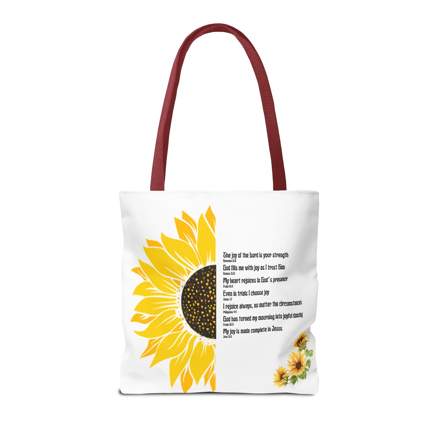 Joy Affirmations Tote Bag