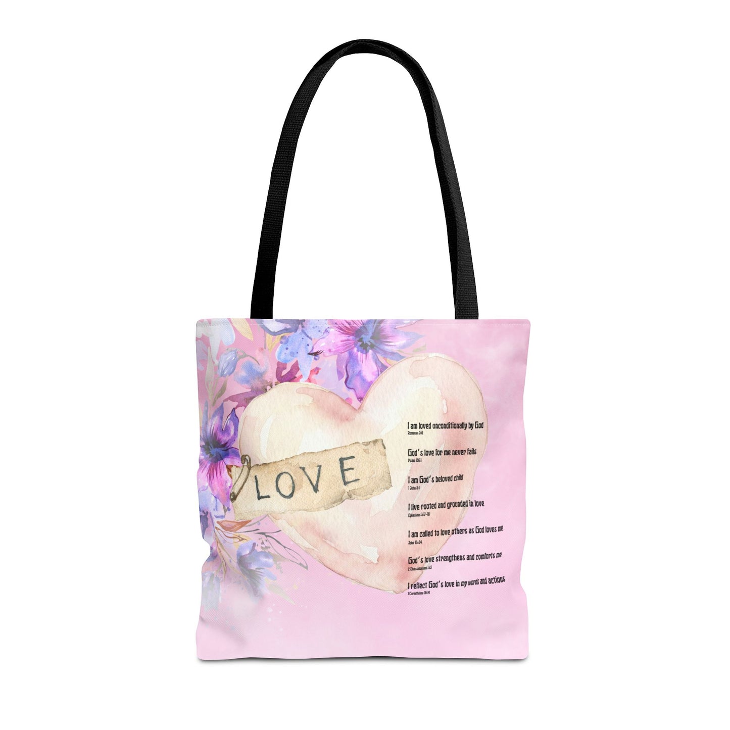 Love Affirmations Tote Bag