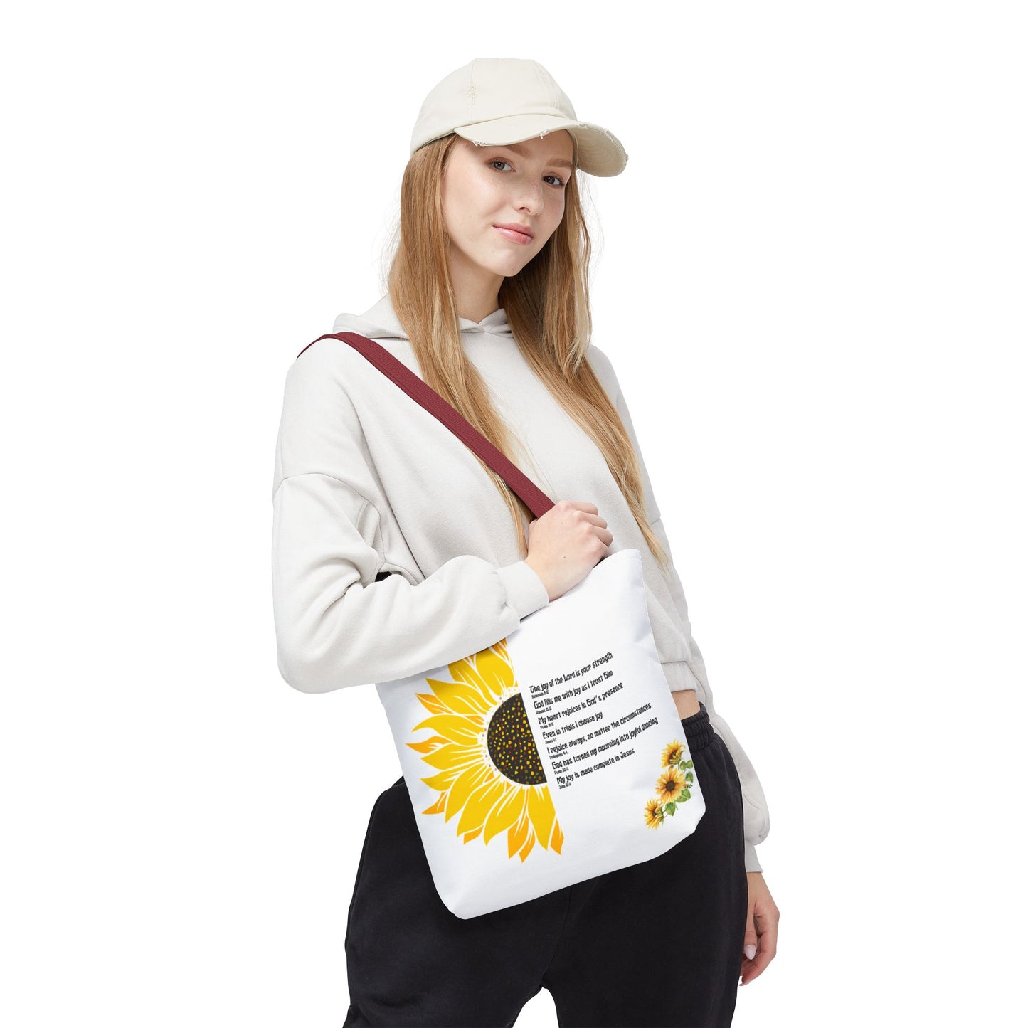 Joy Affirmations Tote Bag