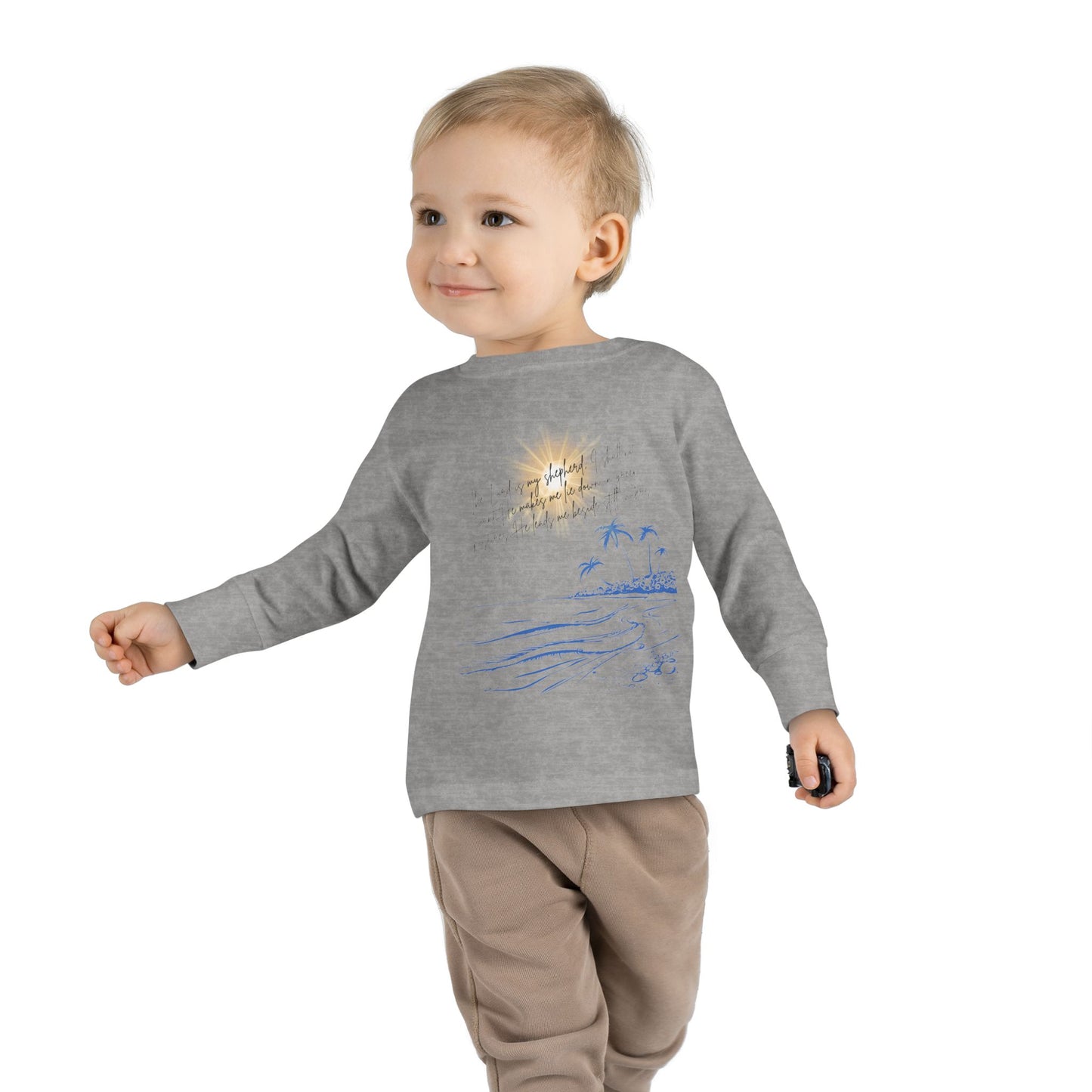 Psalm 23:1 Toddler Long Sleeve Tee