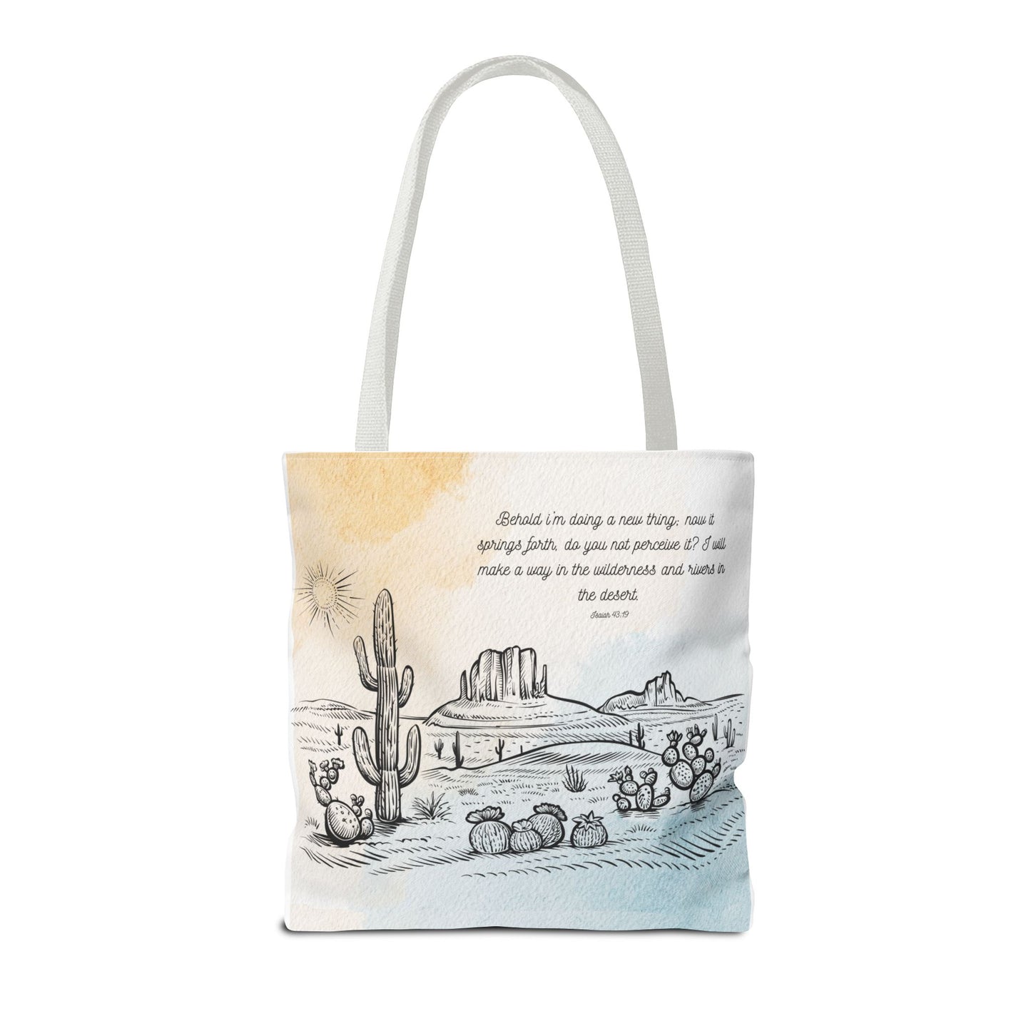 Behold I’m doing a New Thing Tote Bag