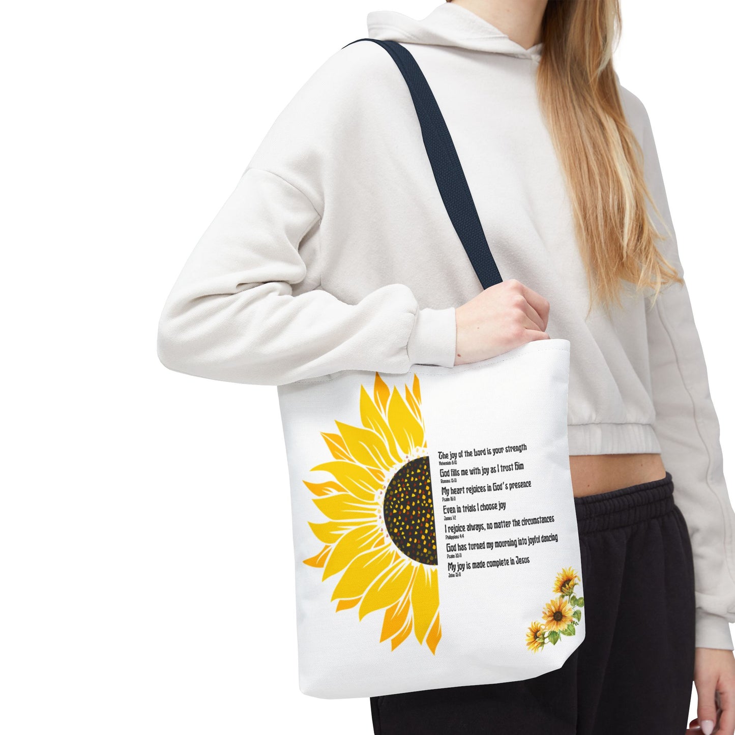 Joy Affirmations Tote Bag