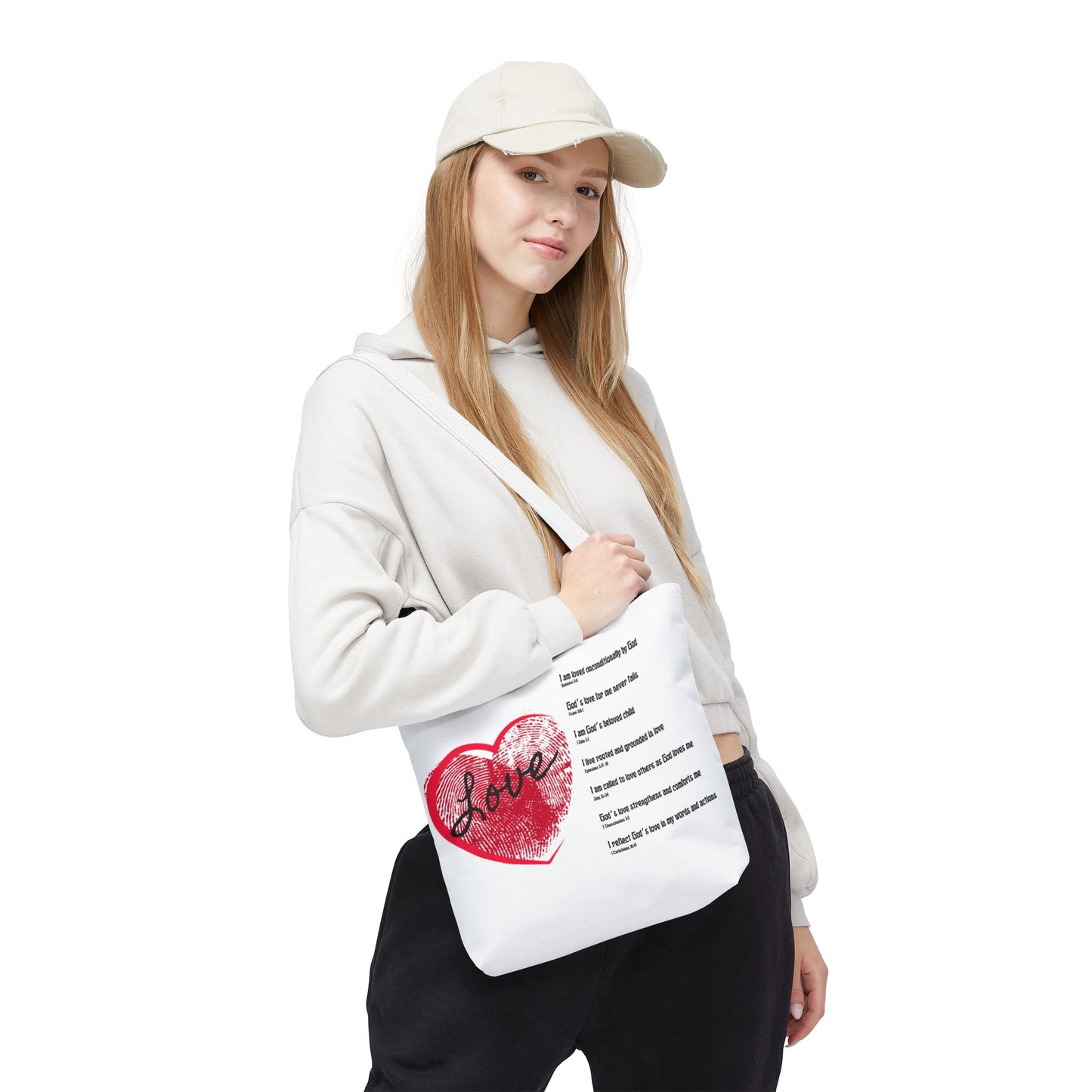 Love Affirmations Tote Bag