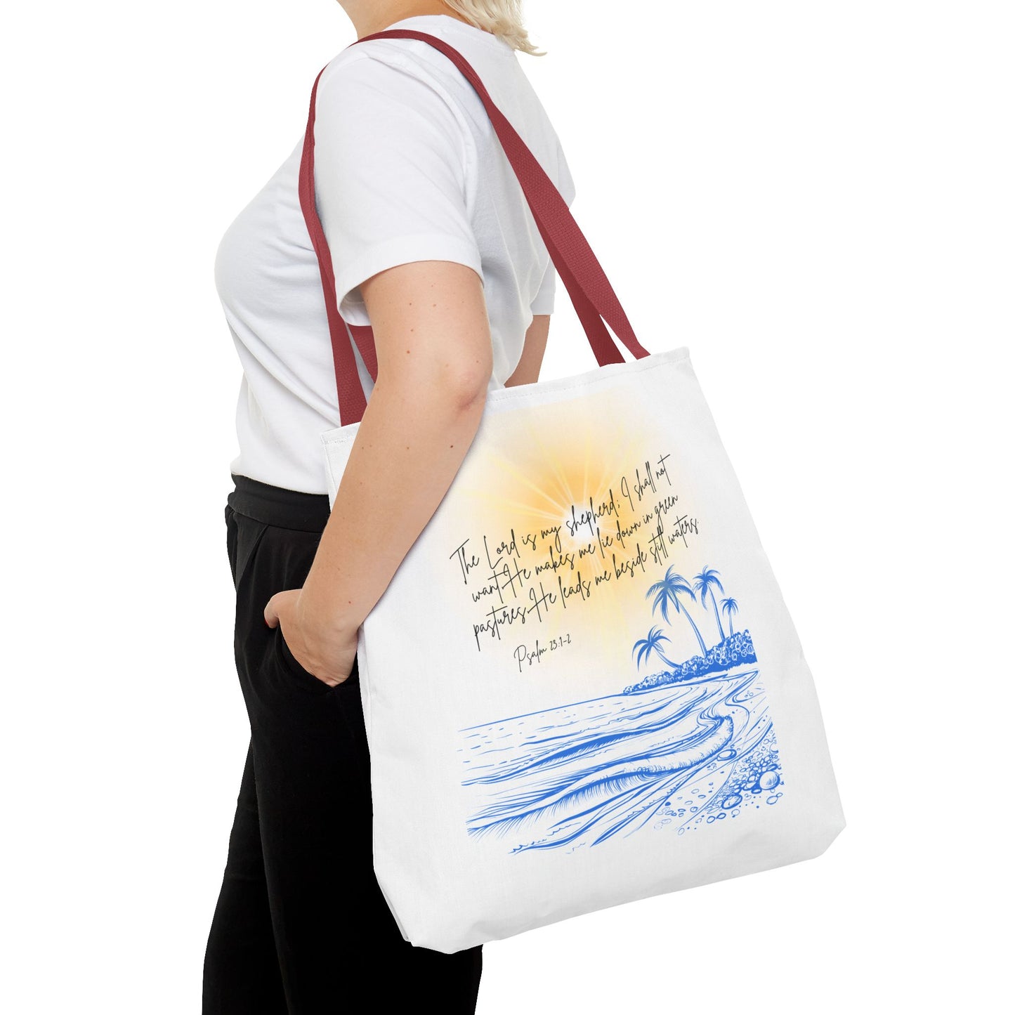 Psalm 23:1 Tote Bag