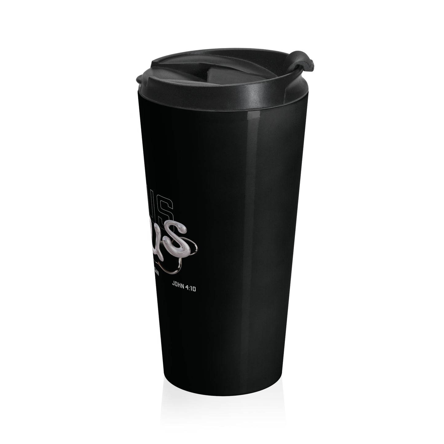 Jesus, Living Water Stainless Steel Travel Mug
