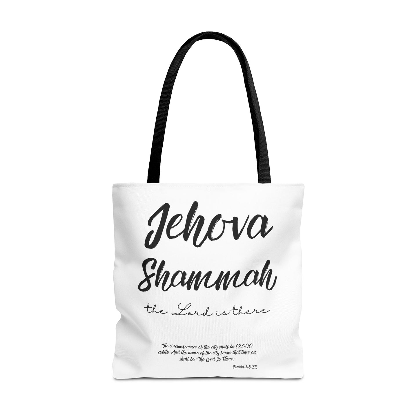 Jehova Shammah Tote Bag