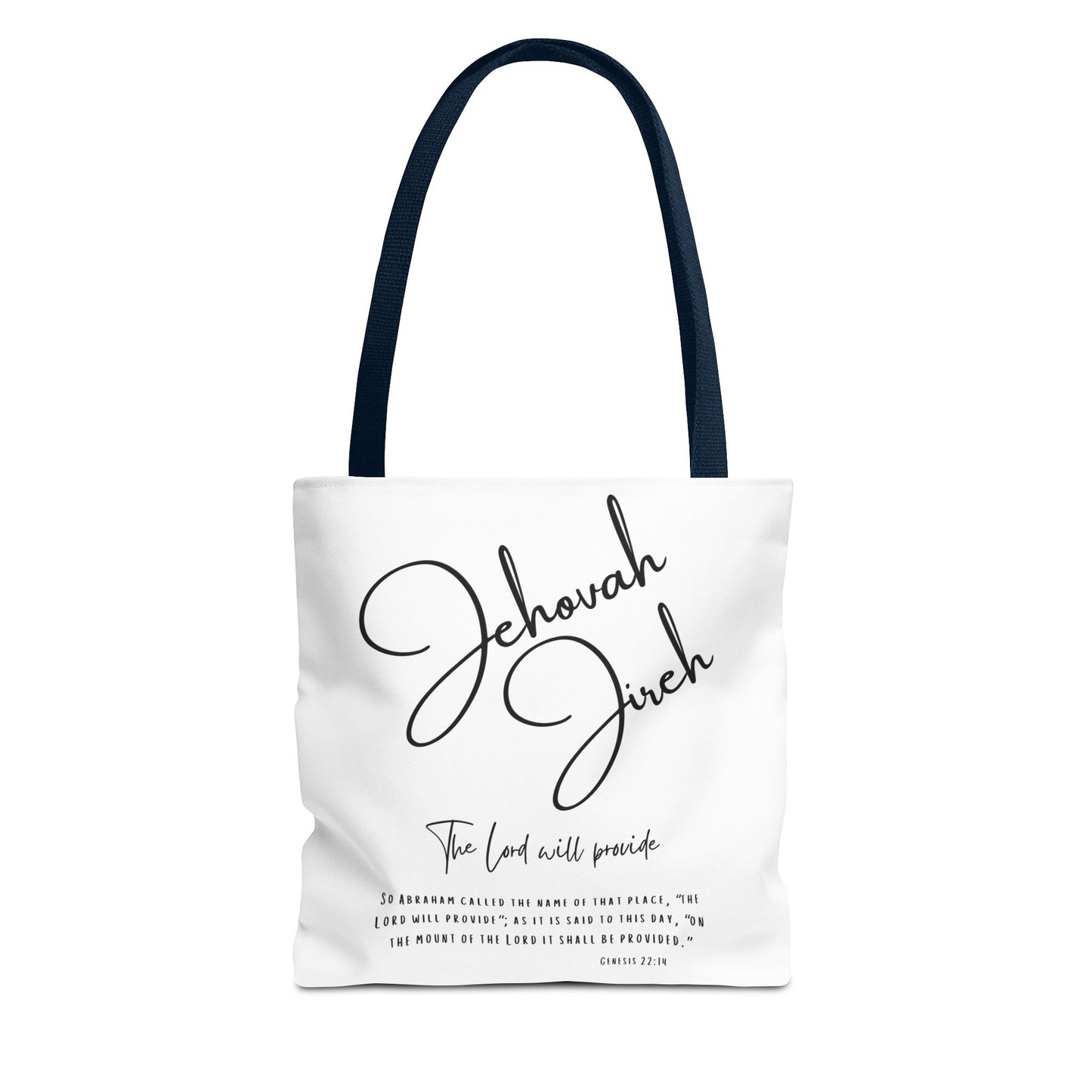 Jehova Jireh Tote Bag