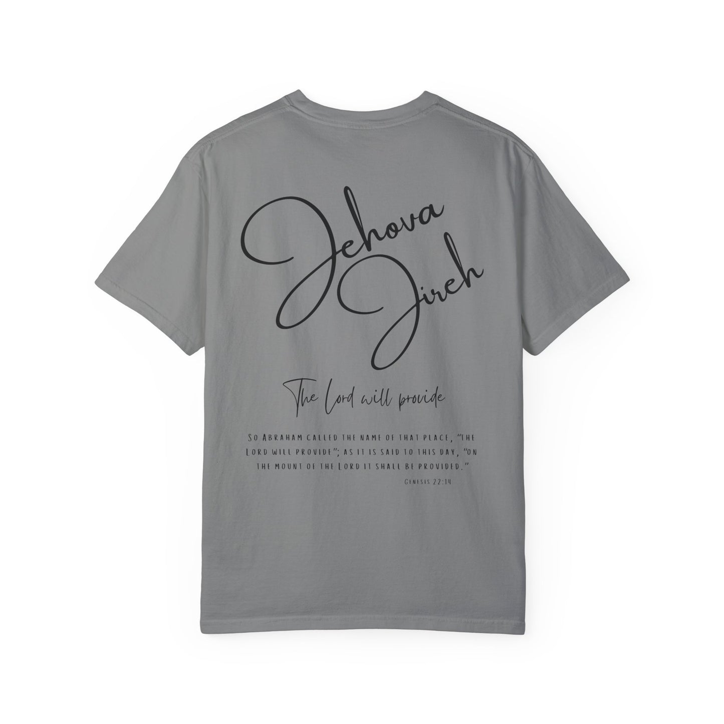 Jehova Jireh T-shirt - Faith Inspired Streetwear