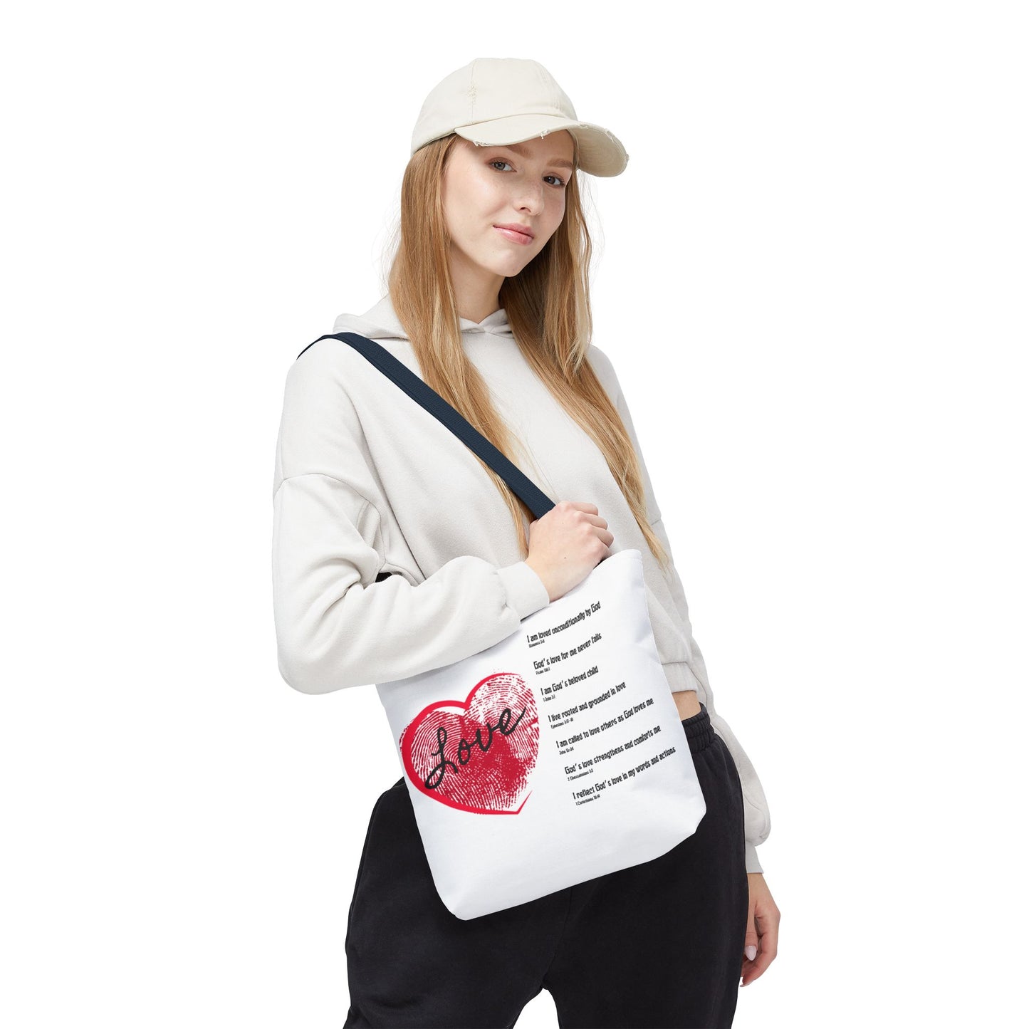 Love Affirmations Tote Bag