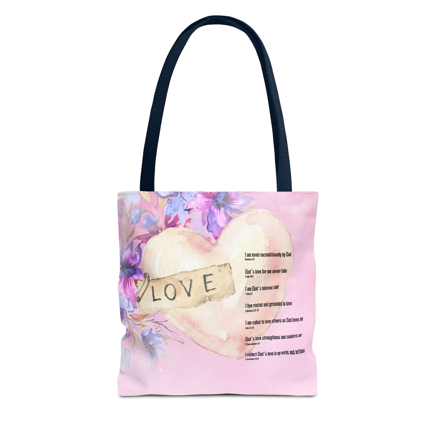 Love Affirmations Tote Bag
