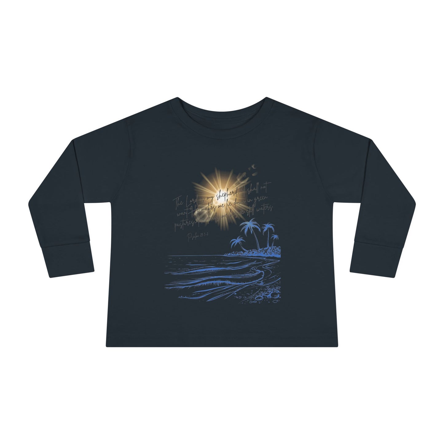 Psalm 23:1 Toddler Long Sleeve Tee