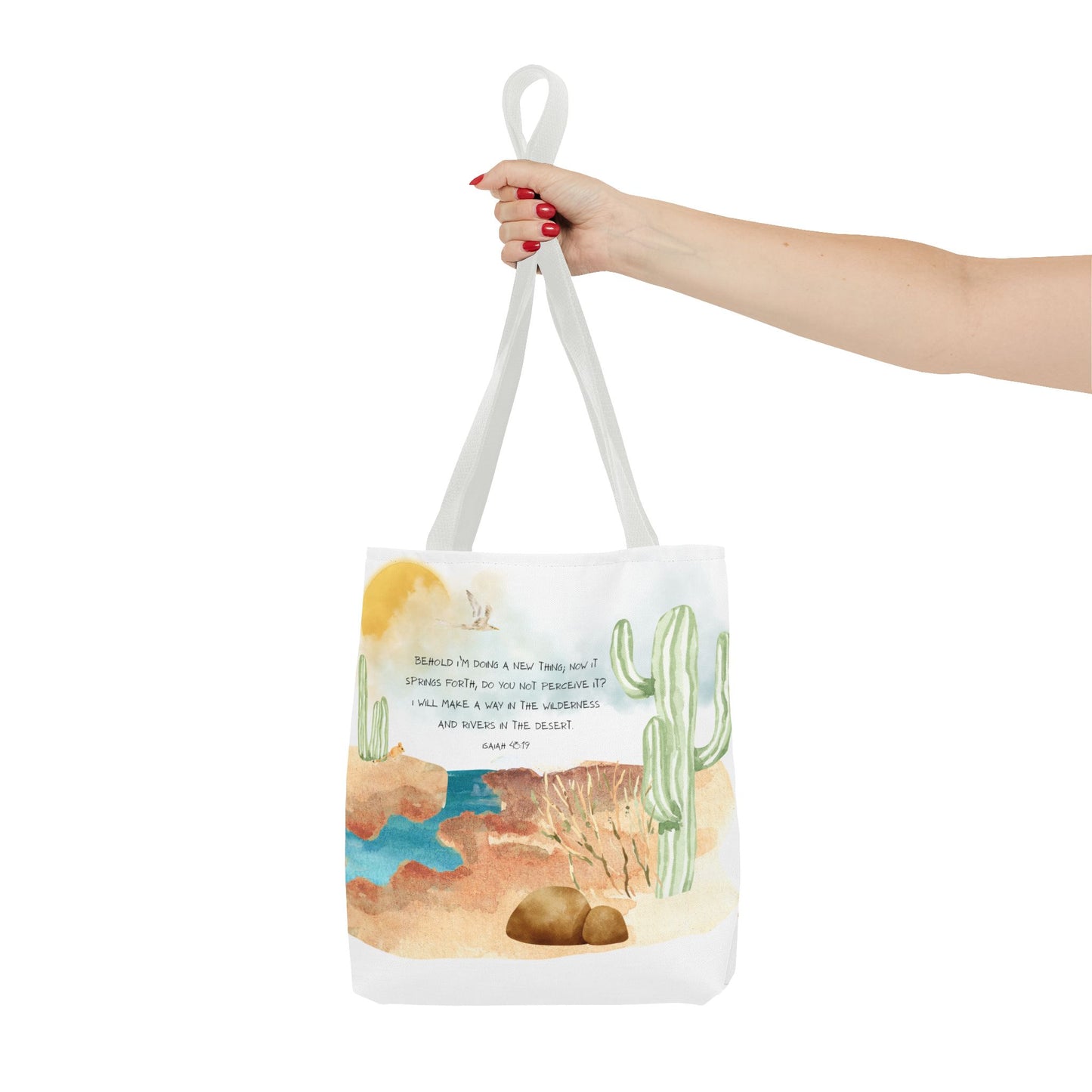 Isaiah 43:19 Tote Bag