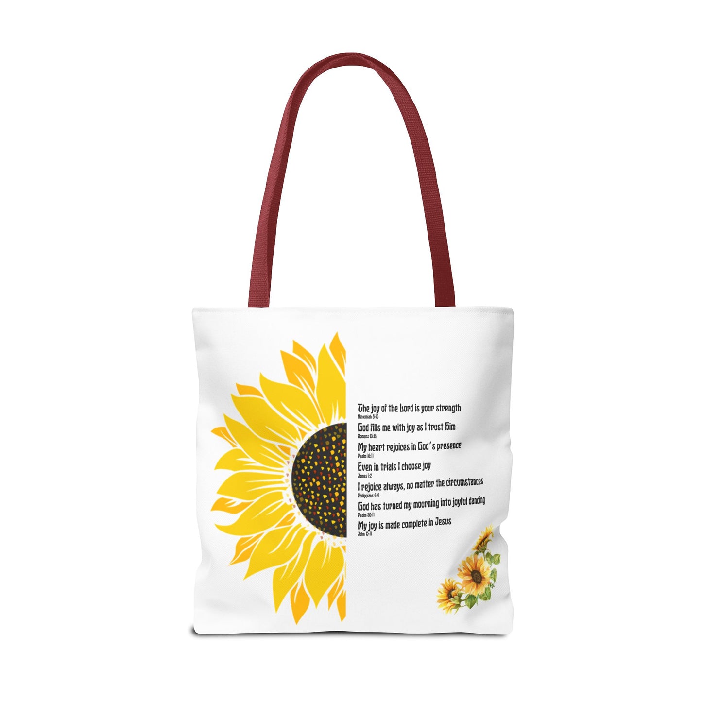 Joy Affirmations Tote Bag