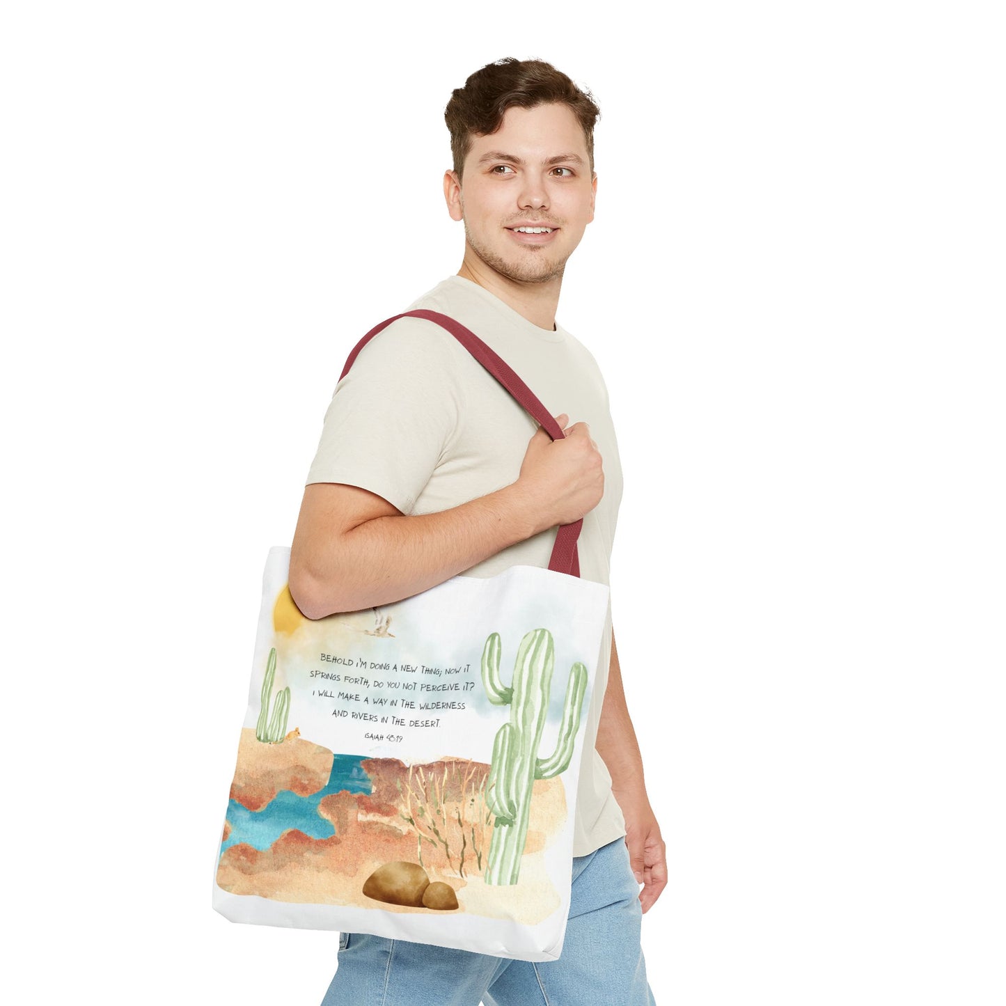 Isaiah 43:19 Tote Bag