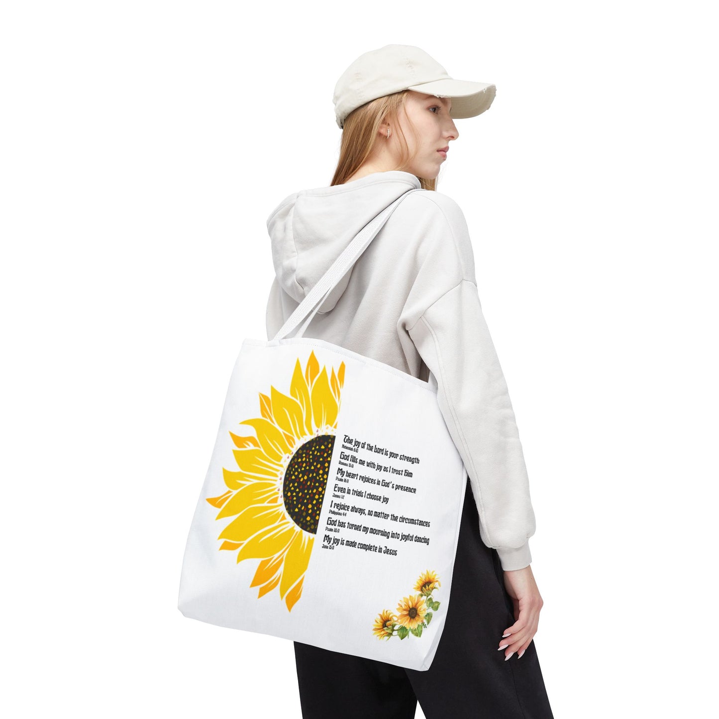 Joy Affirmations Tote Bag