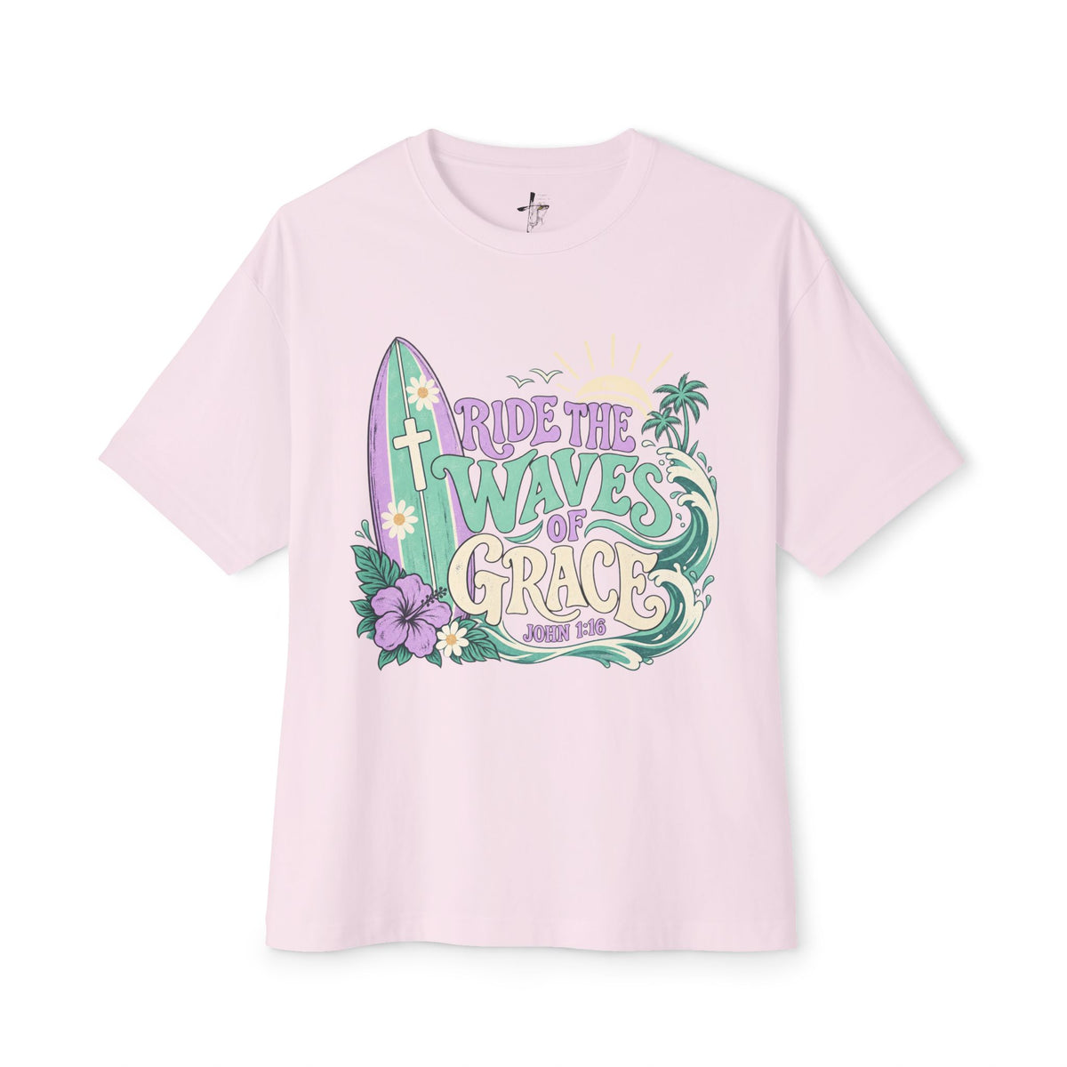 Ride the Waves of Grace Tee