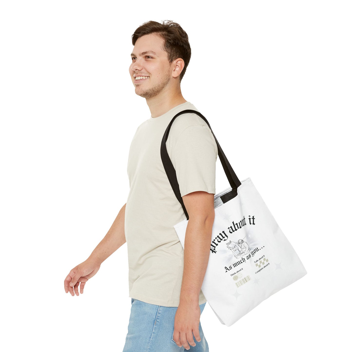 Pray about it Tote Bag