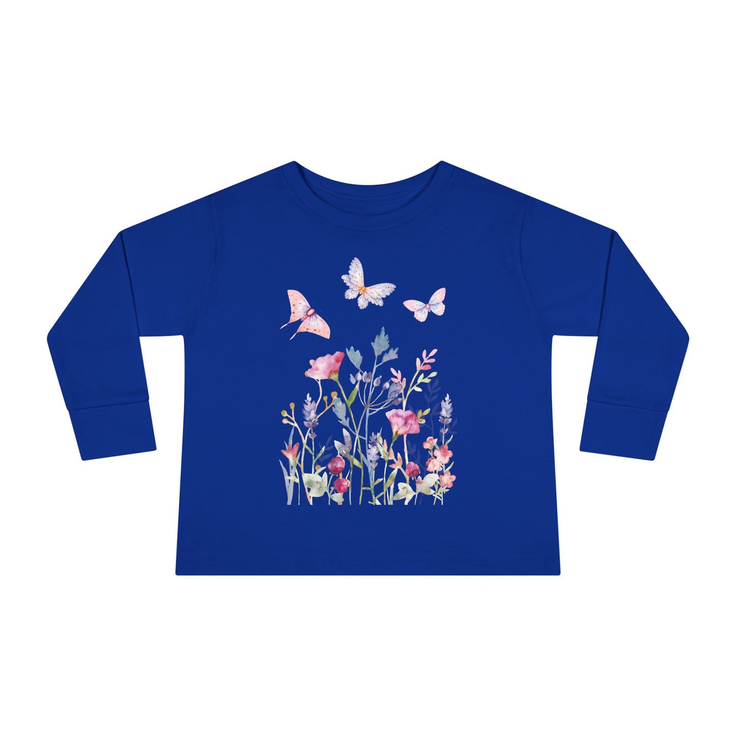 Wild flowers Toddler Long Sleeve Tee