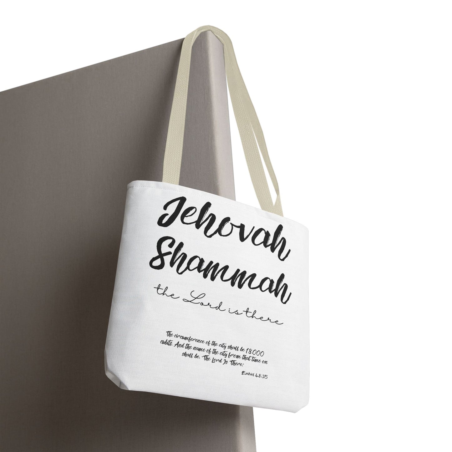 Jehovah Shammah Tote Bag