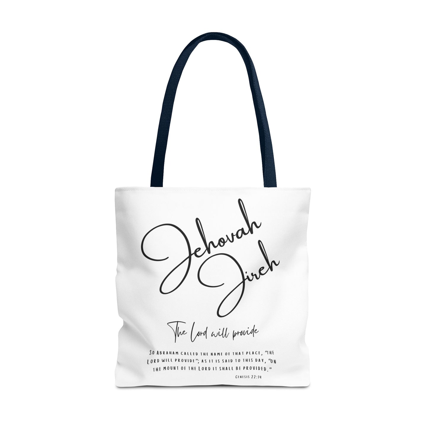 Jehova Jireh Tote Bag