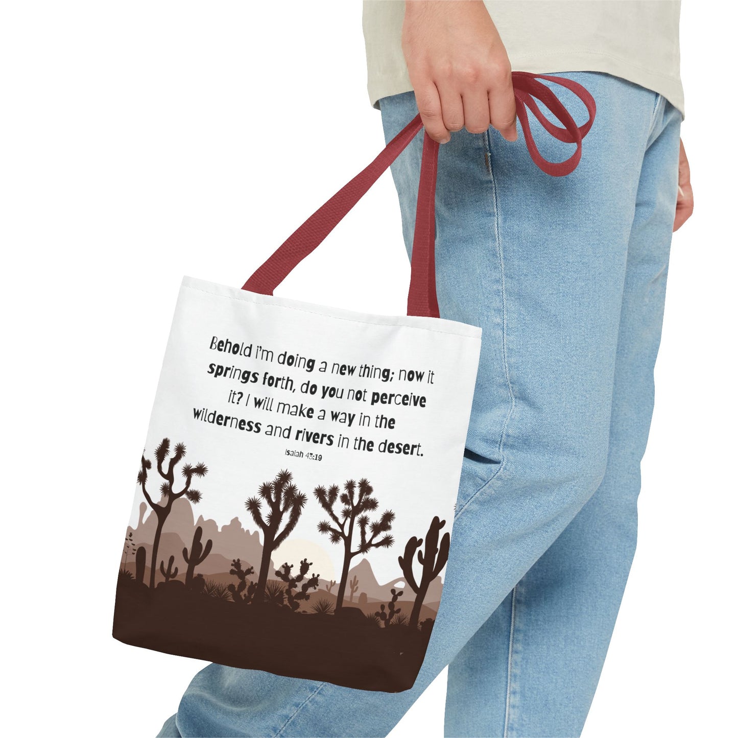 Rivers in the Desert Tote Bag