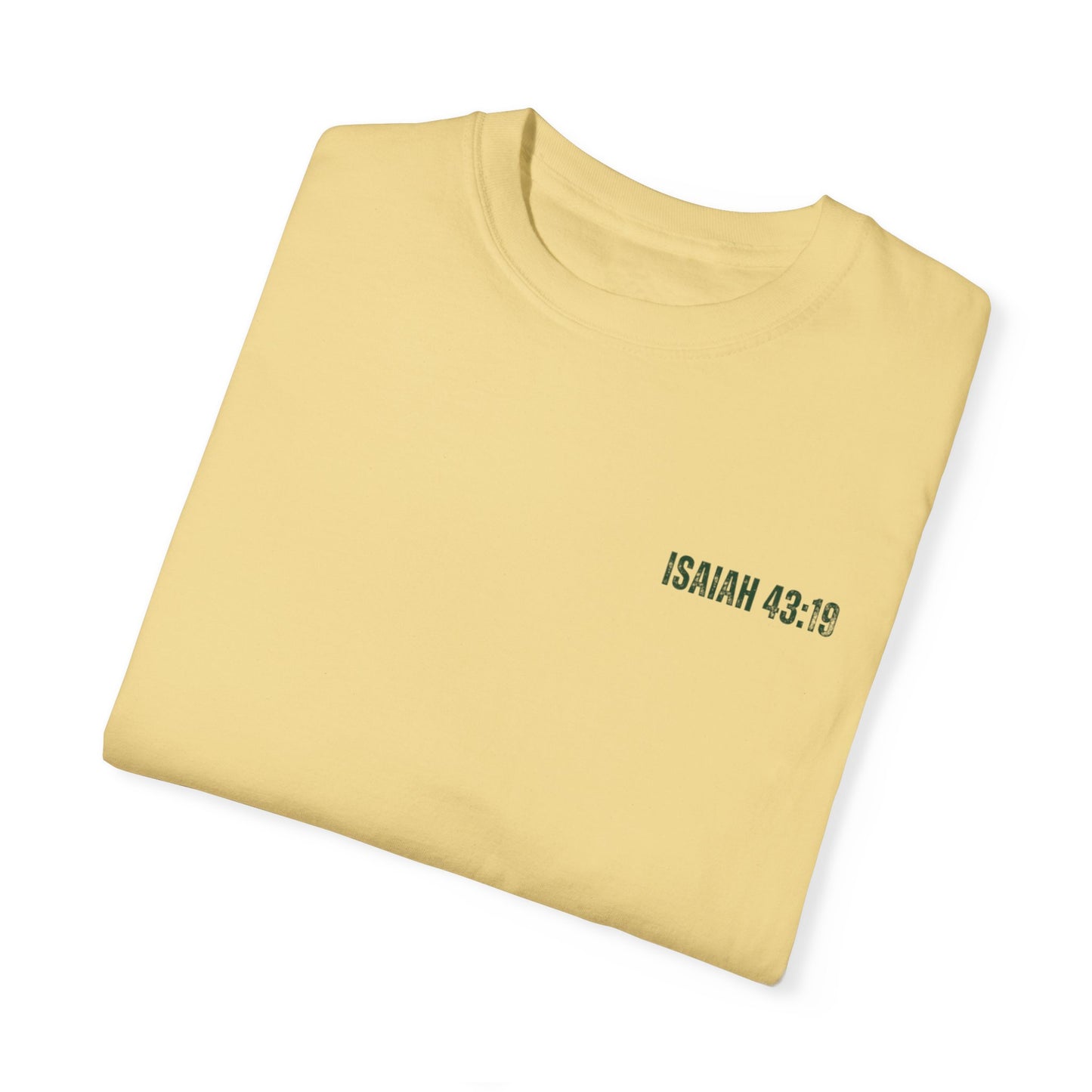 Isaiah 43:19 T-shirt - Faith Inspired Streetwear