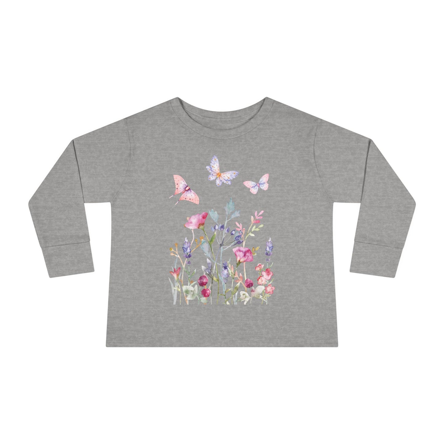 Wild flowers Toddler Long Sleeve Tee