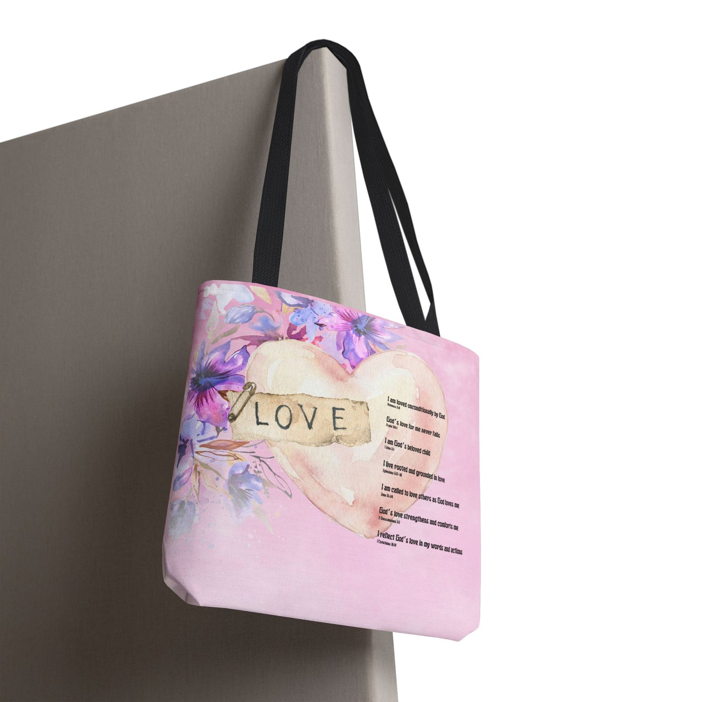 Love Affirmations Tote Bag