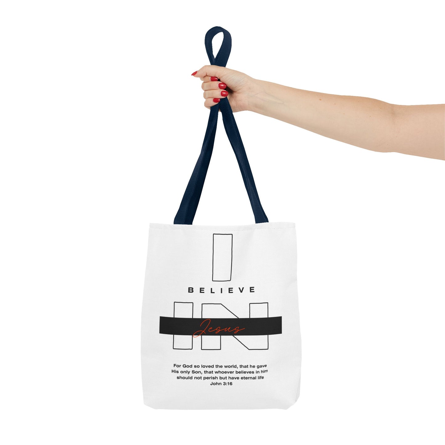 I Believe in Jesus Tote Bag