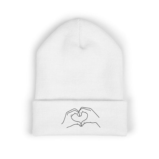 Love Classic Cuffed Beanie | Embroidered Winter Hat