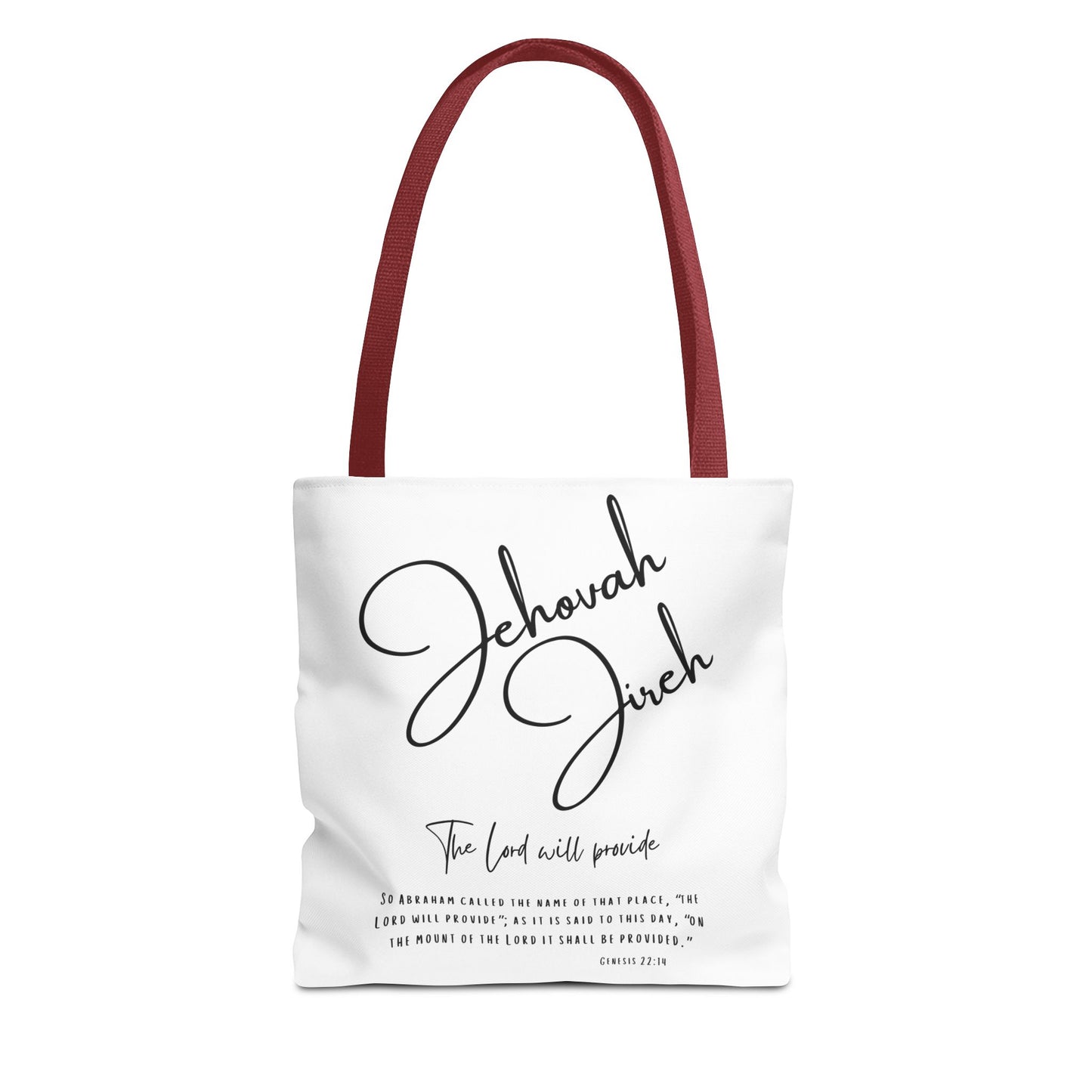 Jehova Jireh Tote Bag