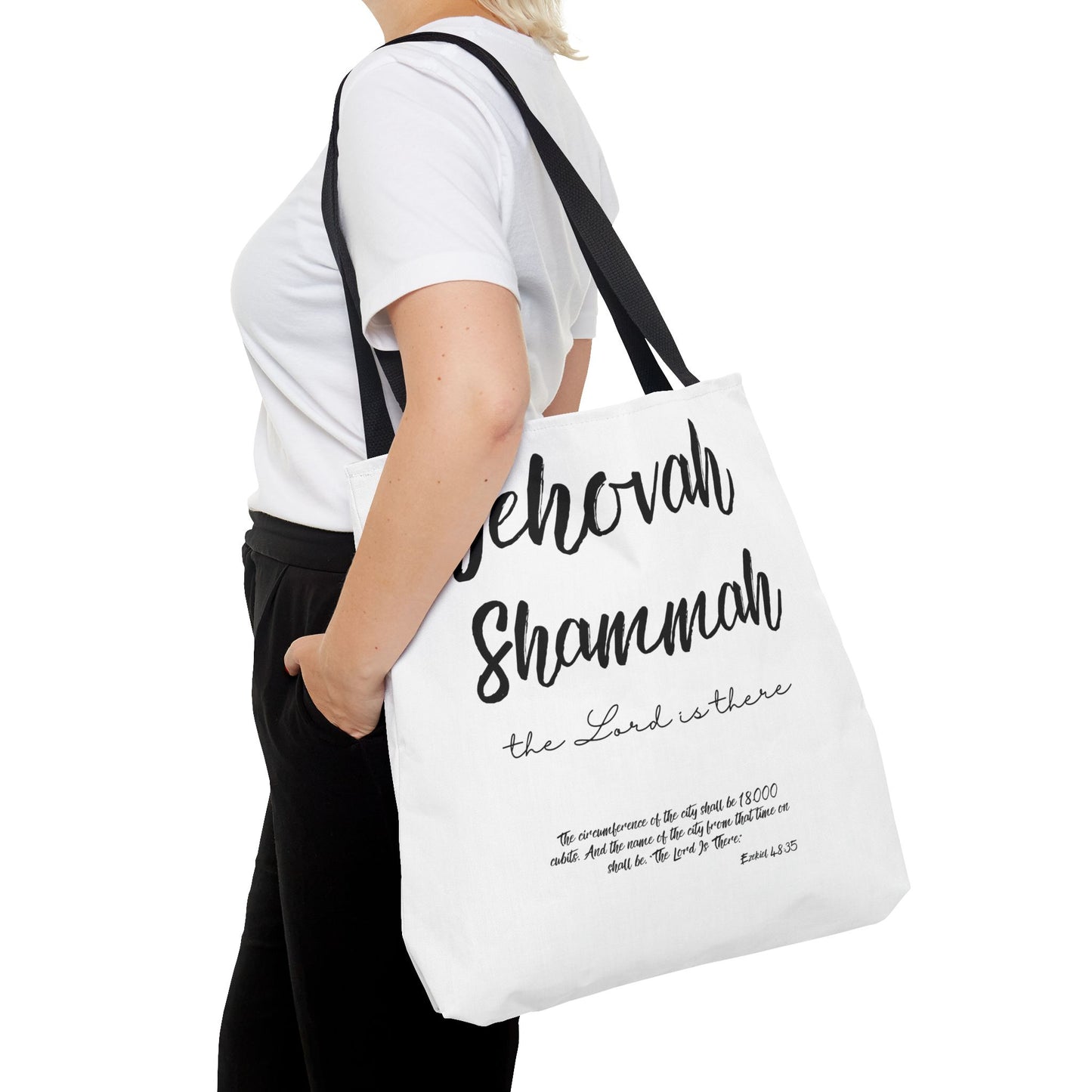 Jehovah Shammah Tote Bag