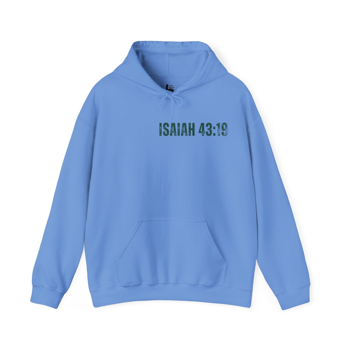 Isiah 43 Hooded Sweatshirt - Outdoor Adventure Vibes