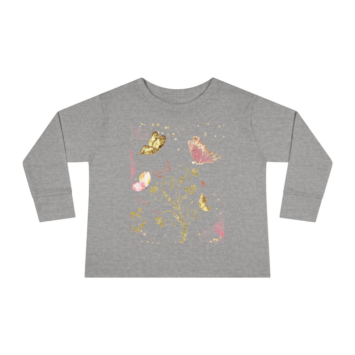 Glittering butterfly Long Sleeve Tee