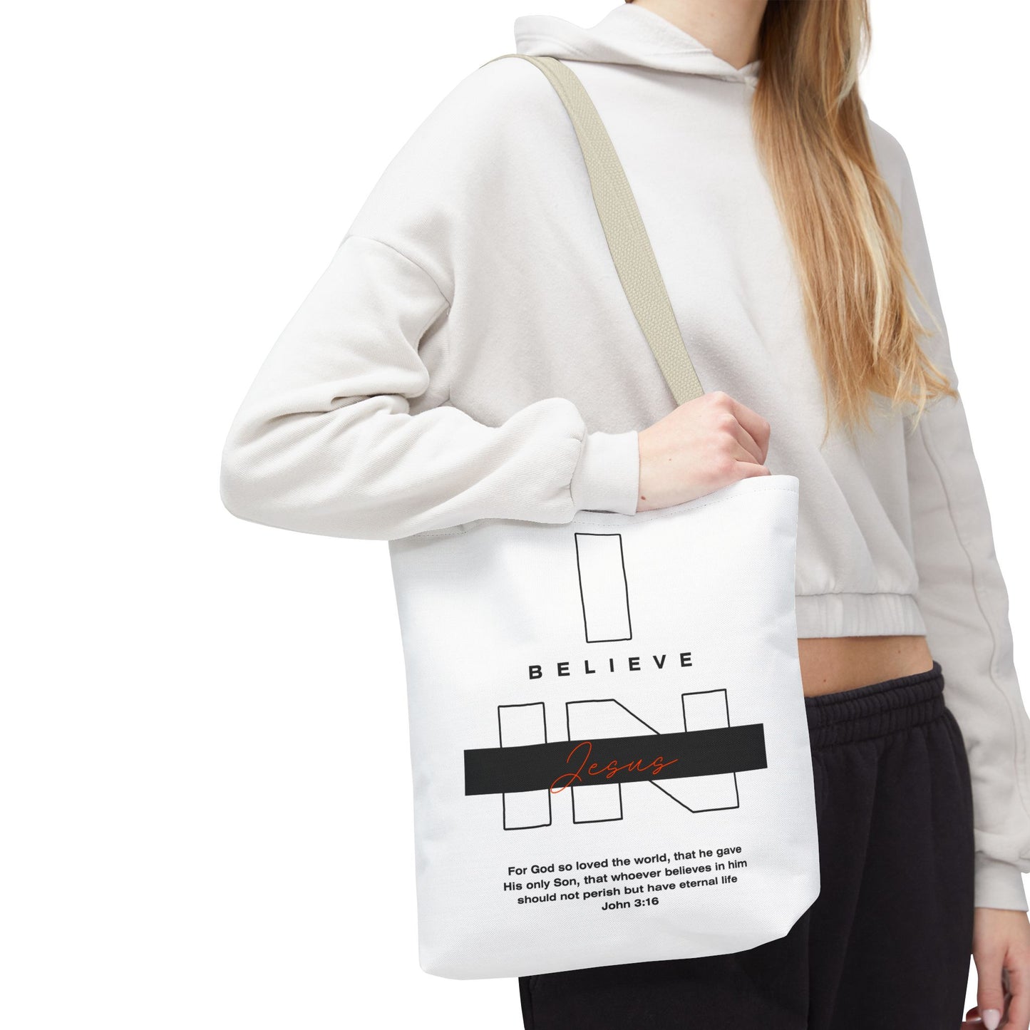 I Believe in Jesus Tote Bag