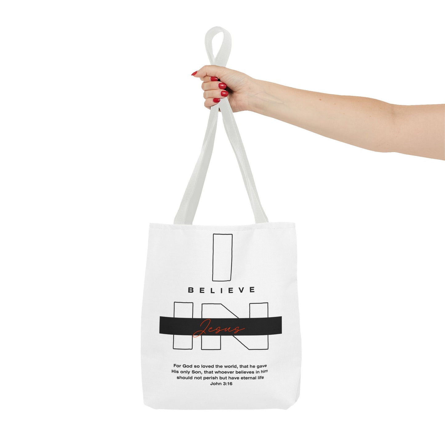 I Believe in Jesus Tote Bag