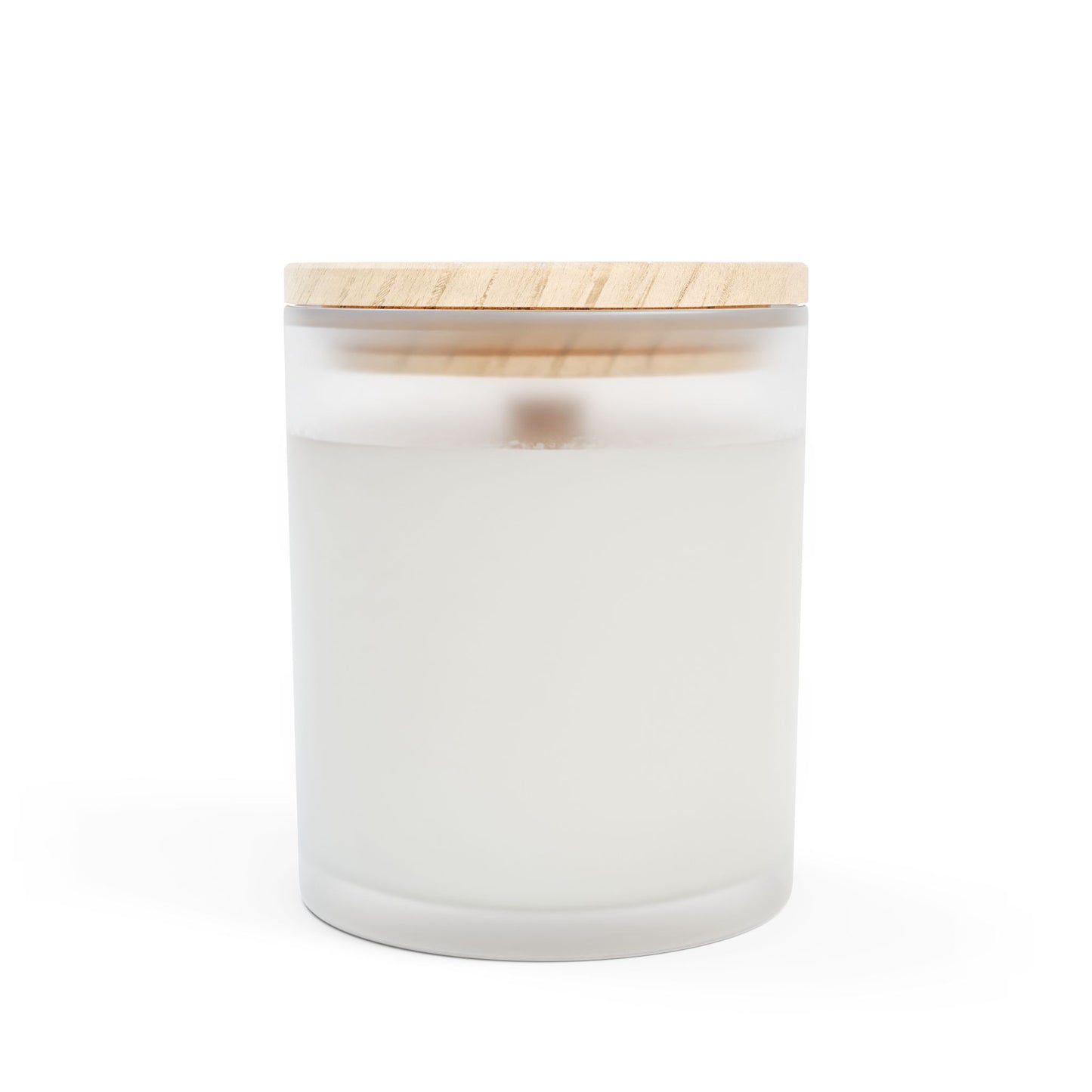 Bloom in the Rain Frosted Glass Candle, 11oz