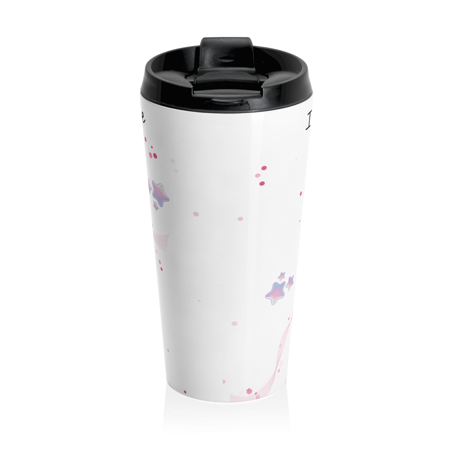 Not High Maintenance, Caffeine Specific Stainless Steel Travel Mug