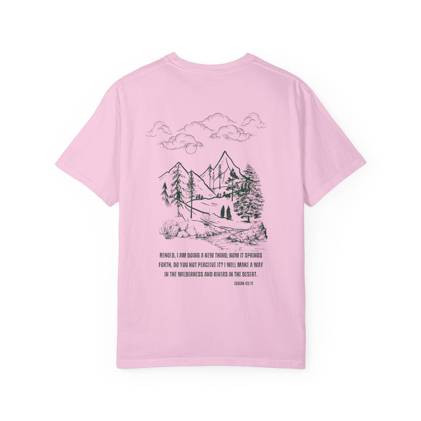 Isaiah 43:19 T-shirt - Faith Inspired Streetwear