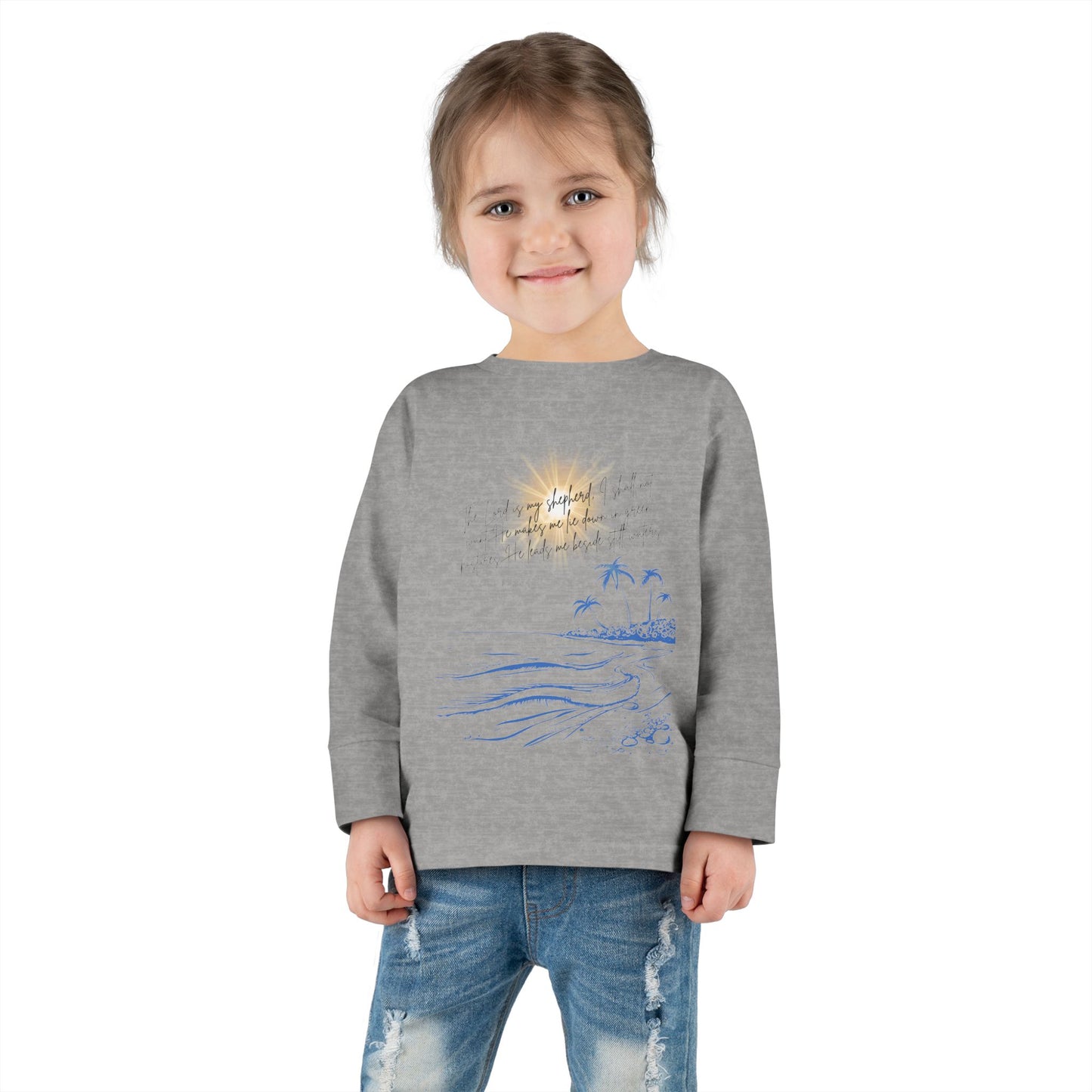 Psalm 23:1 Toddler Long Sleeve Tee