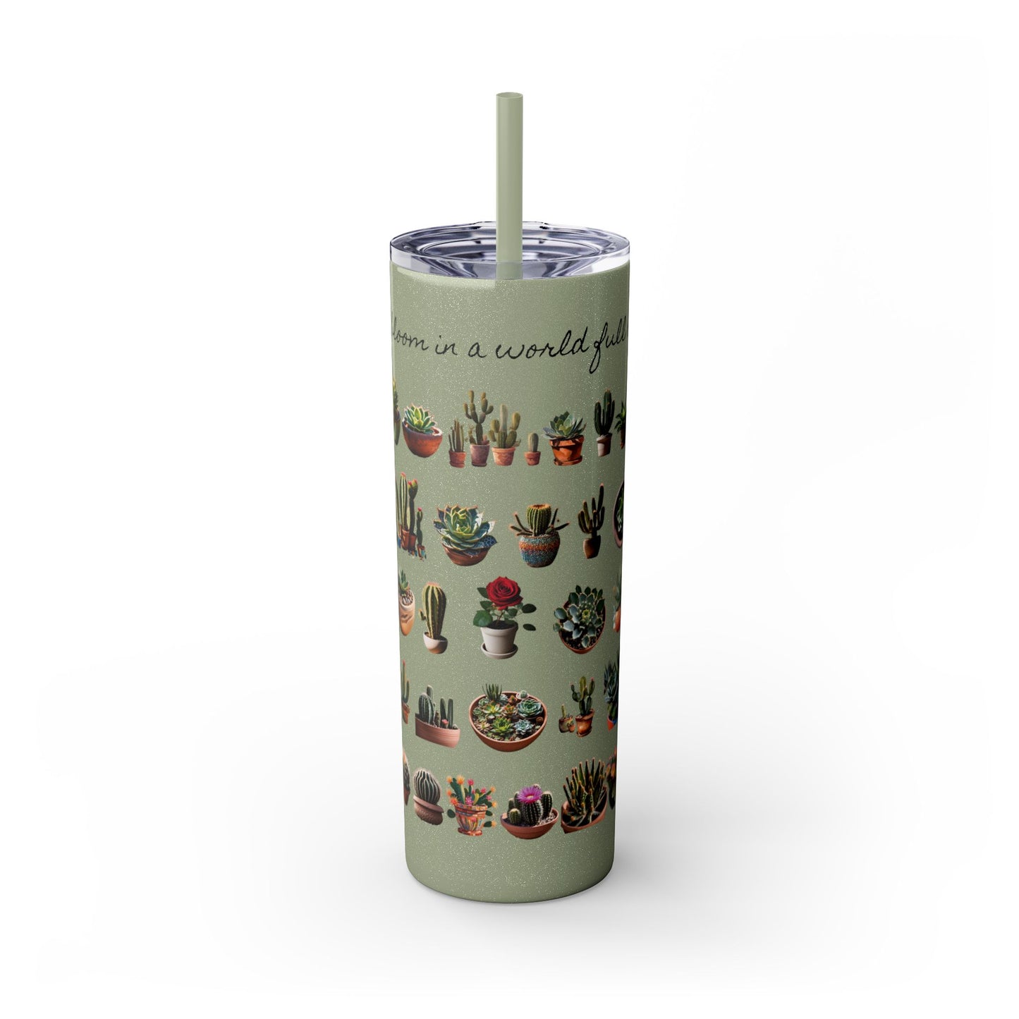 Dare to Bloom Tumbler Cup
