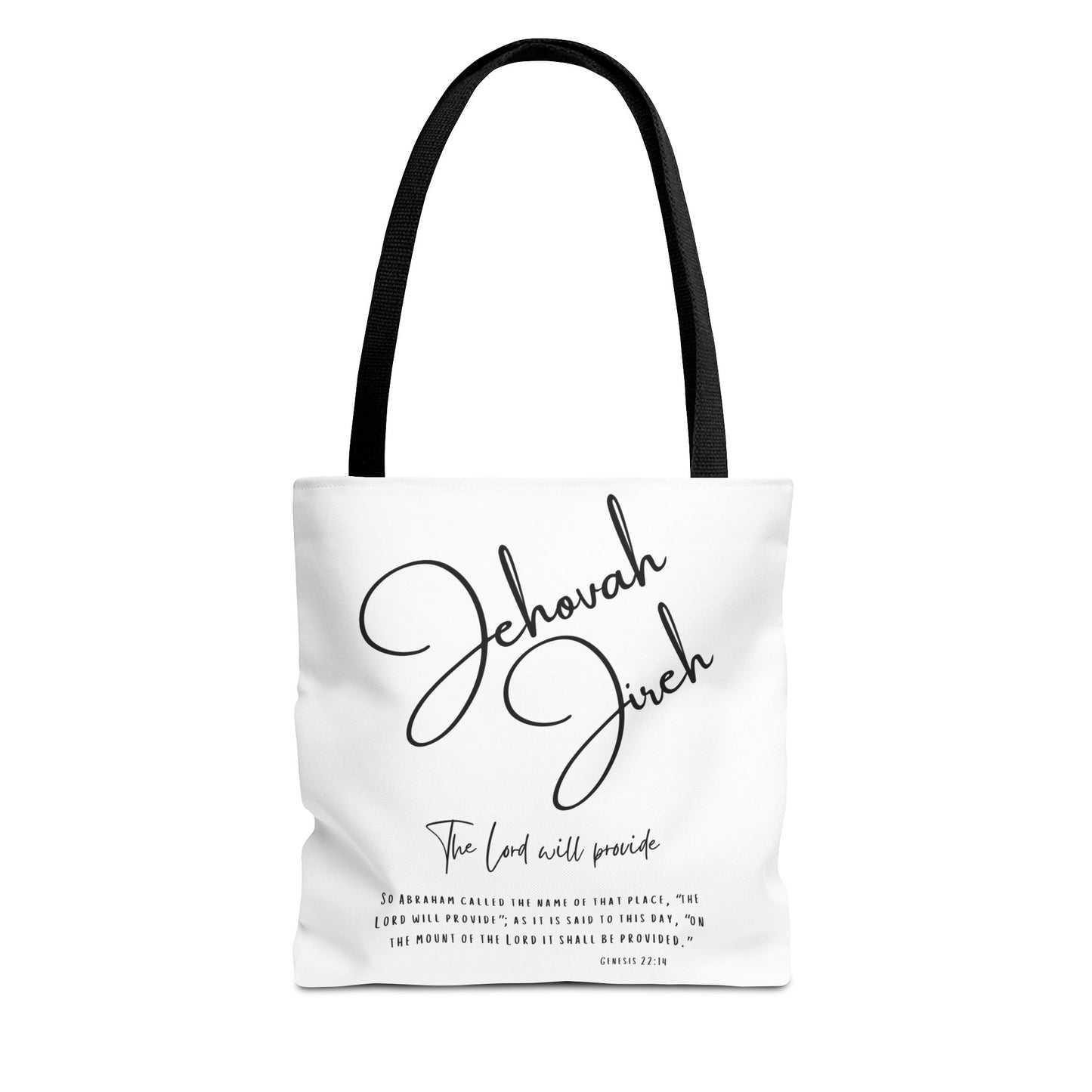Jehova Jireh Tote Bag