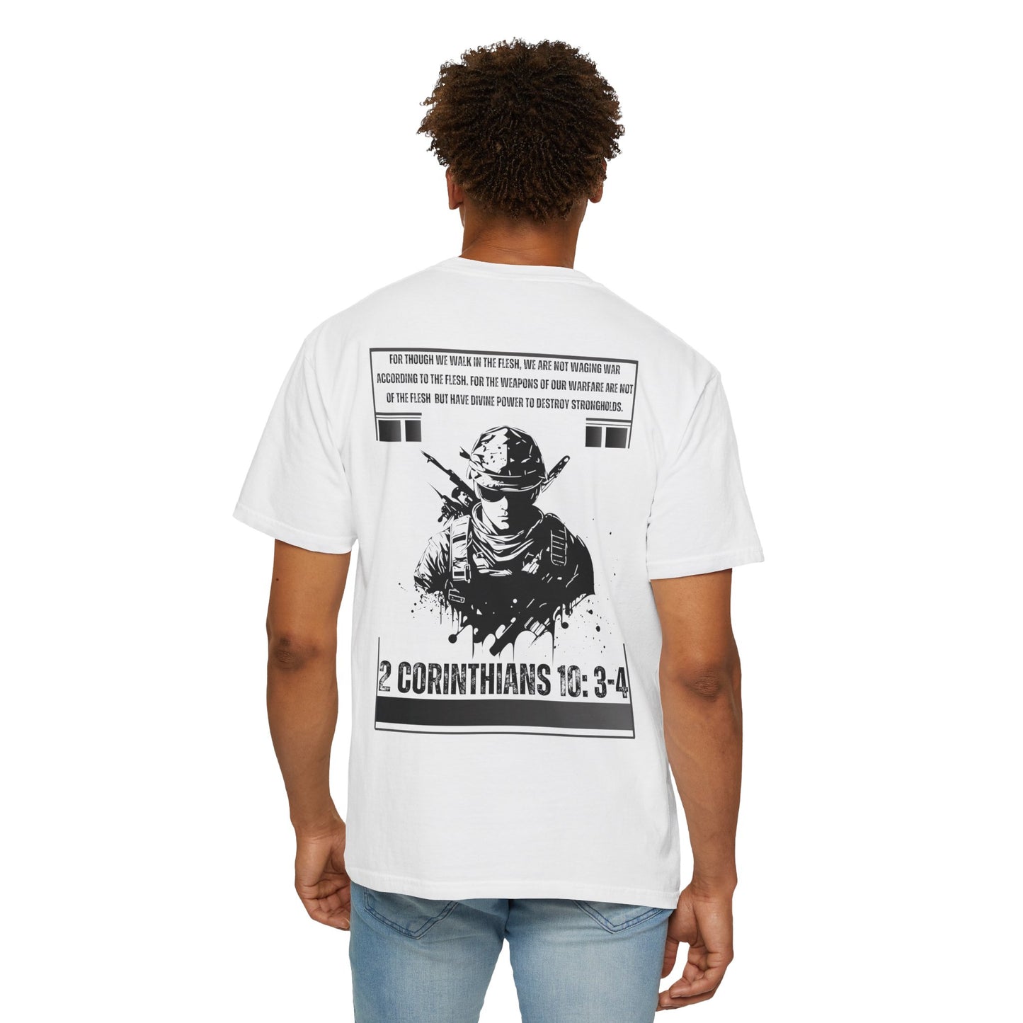 2 Corinthians 10:3-4 - Faith Inspired Streetwear