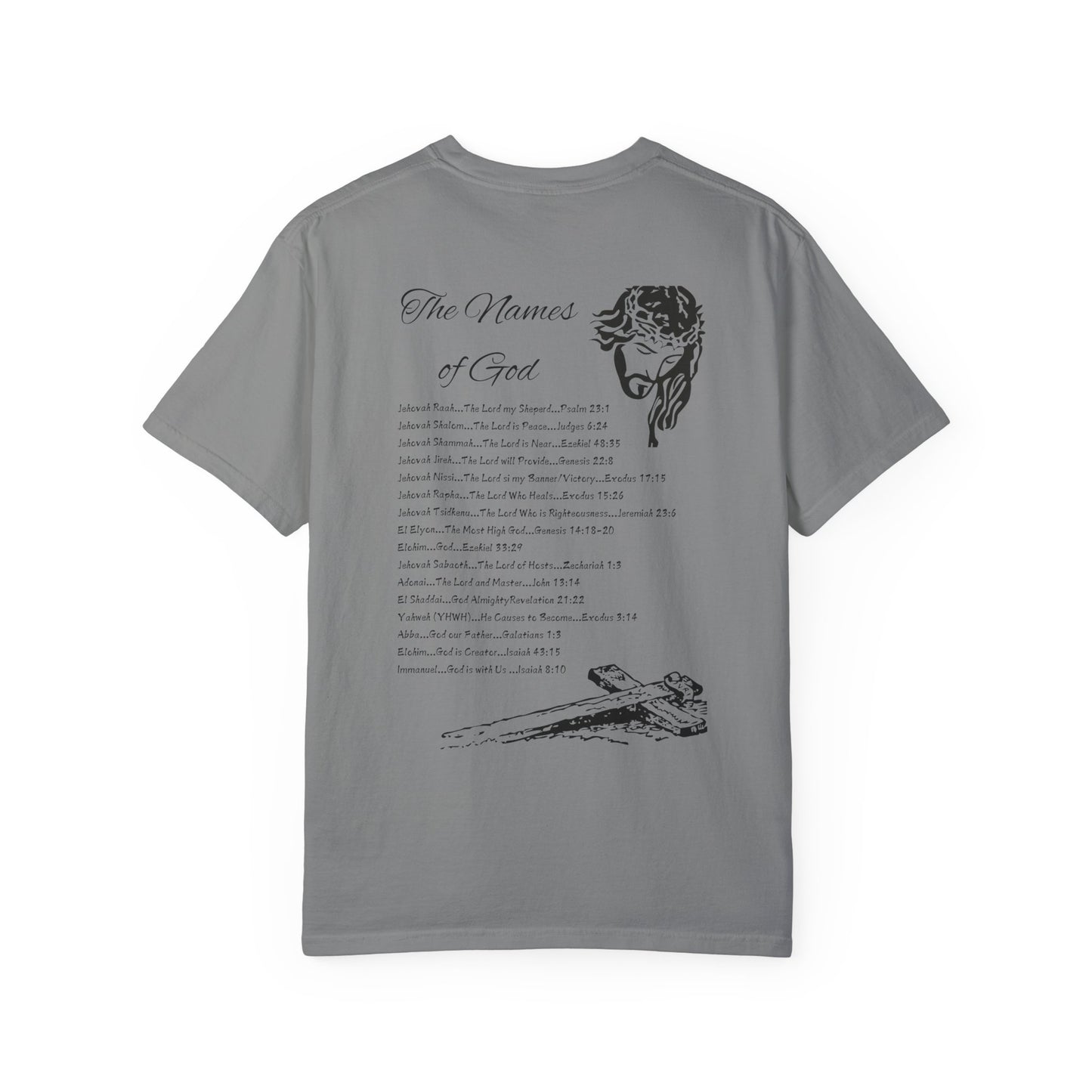 Names of God Faith Inspired Streetwear