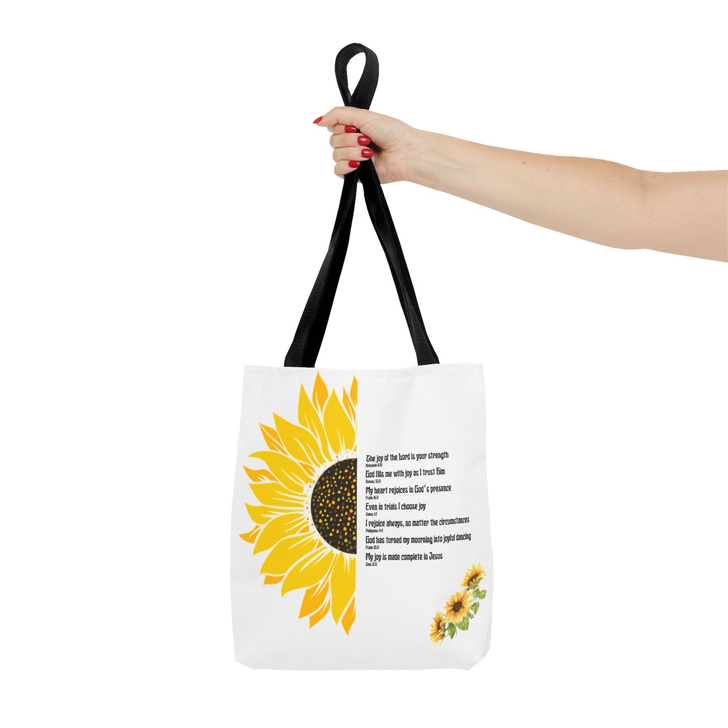Joy Affirmations Tote Bag