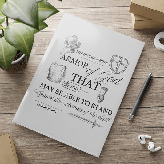 Armor of God Hardcover Notebook