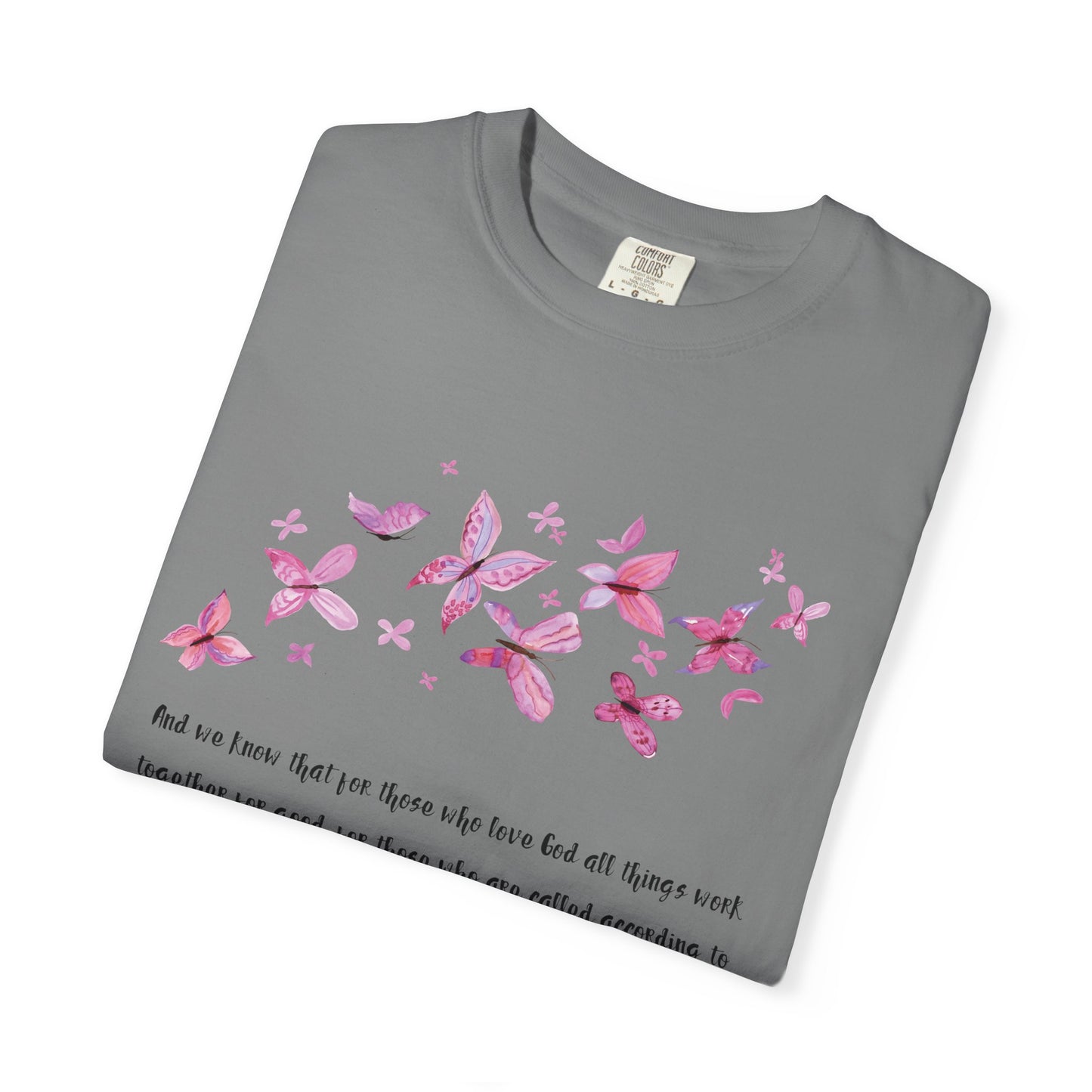 Romans 8:28 with grace T-shirt