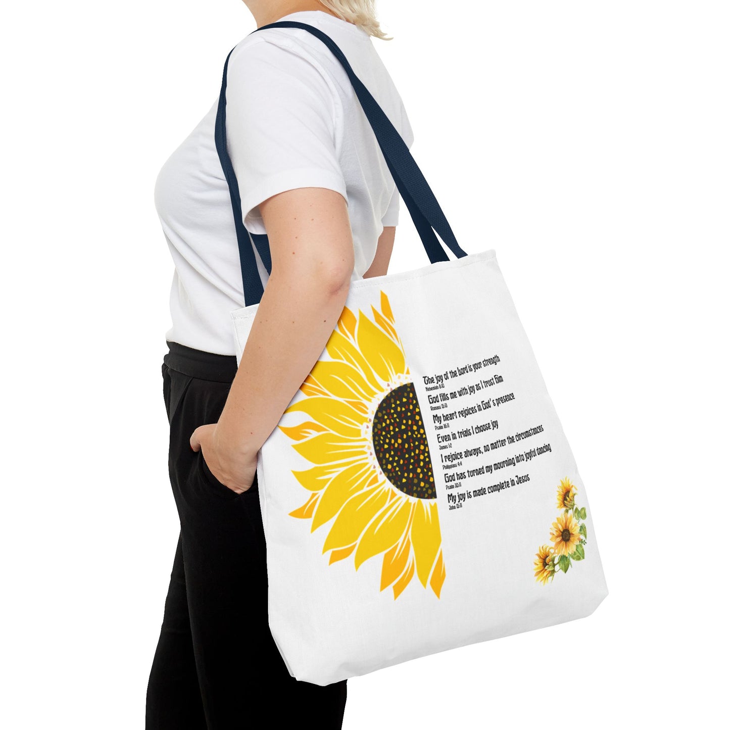 Joy Affirmations Tote Bag