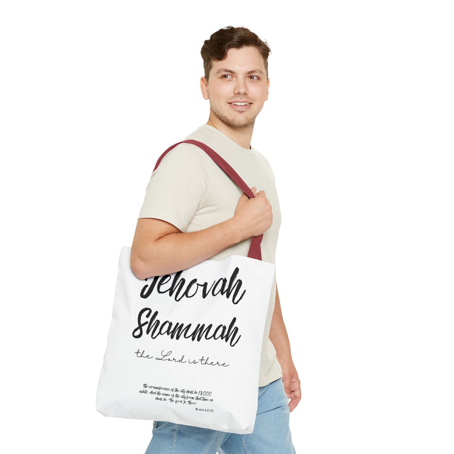 Jehovah Shammah Tote Bag